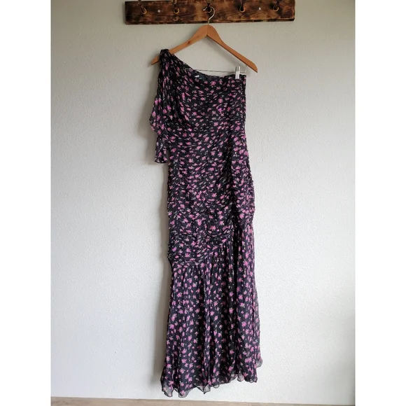 Shoshanna Vivine Tossed Rose Gown - Picture 4 of 10